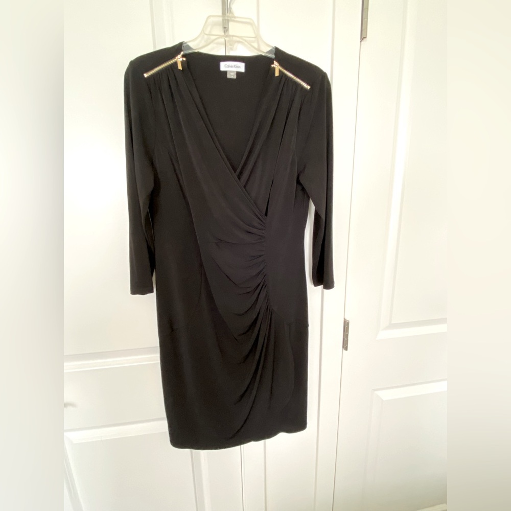 Calvin Klein Black Dress sz 10